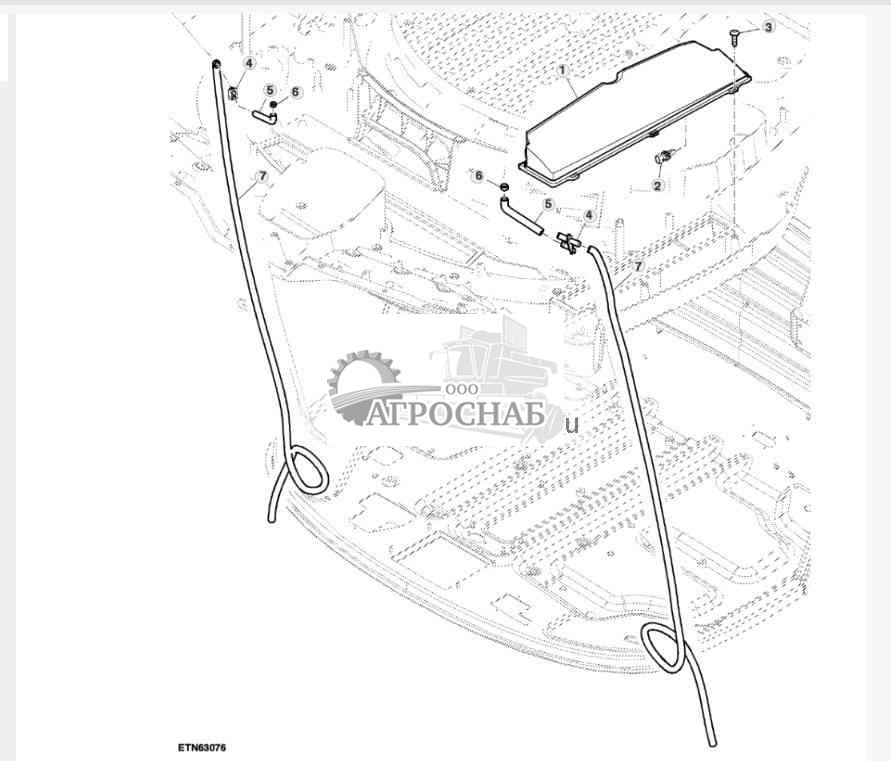Каналы системы кондиционирования воздуха и системы обогрева 